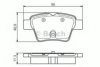 BOSCH 0 986 495 092 Brake Pad Set, disc brake